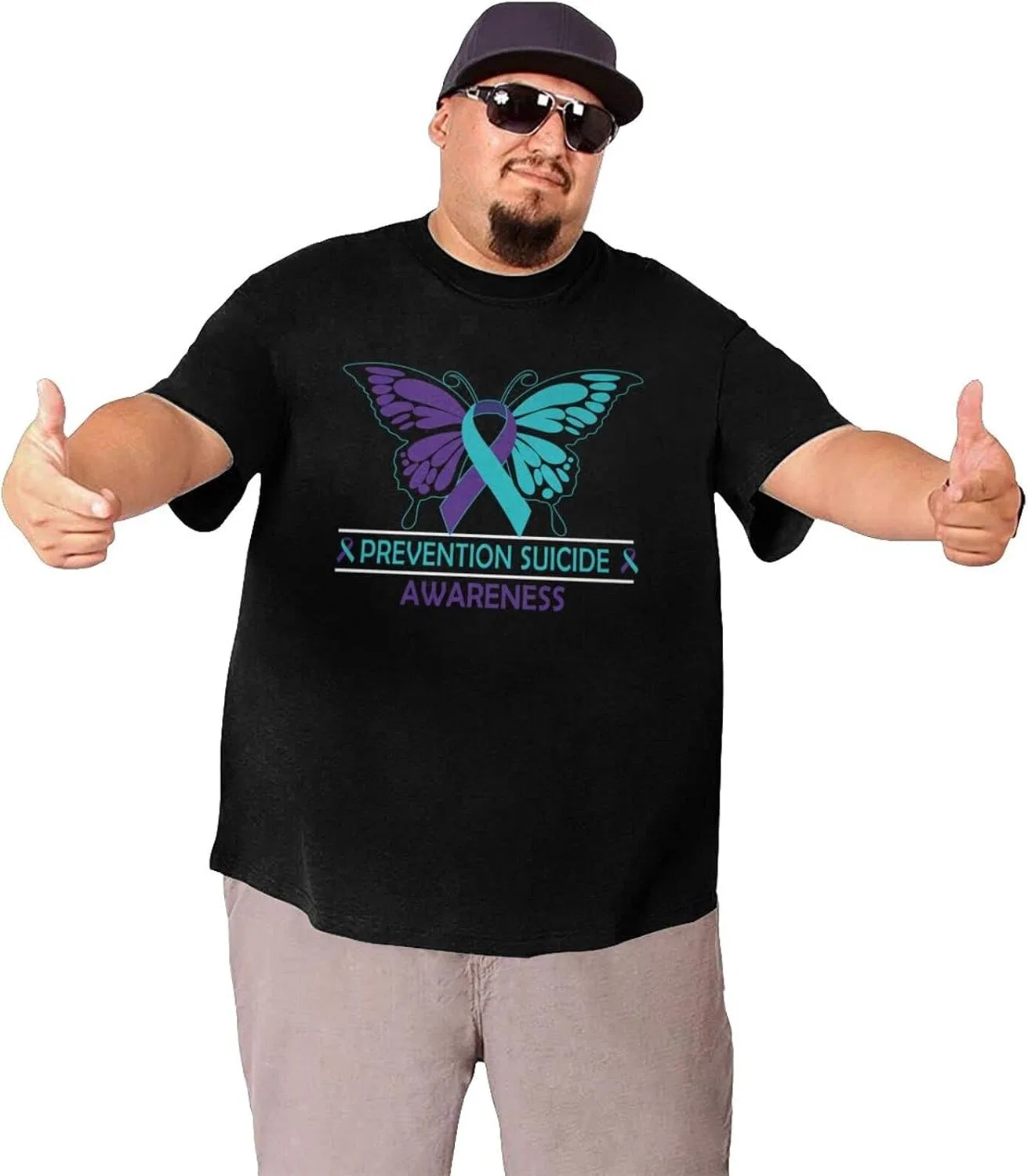 Мужская футболка с графическим принтом Regular Fit, Short Sleeve — фото 3