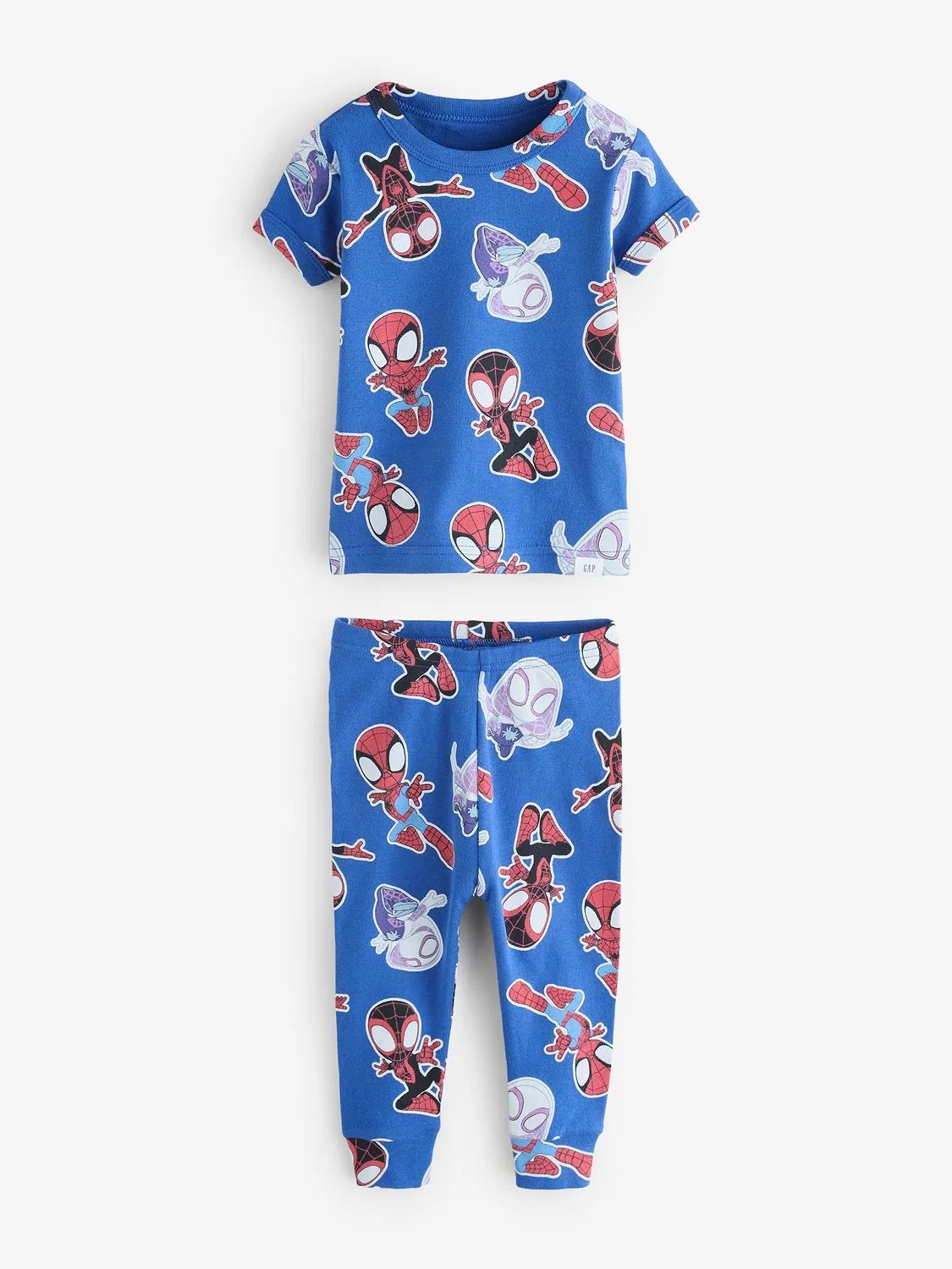 Пижамный набор Gap Blue Spiderman из хлопка