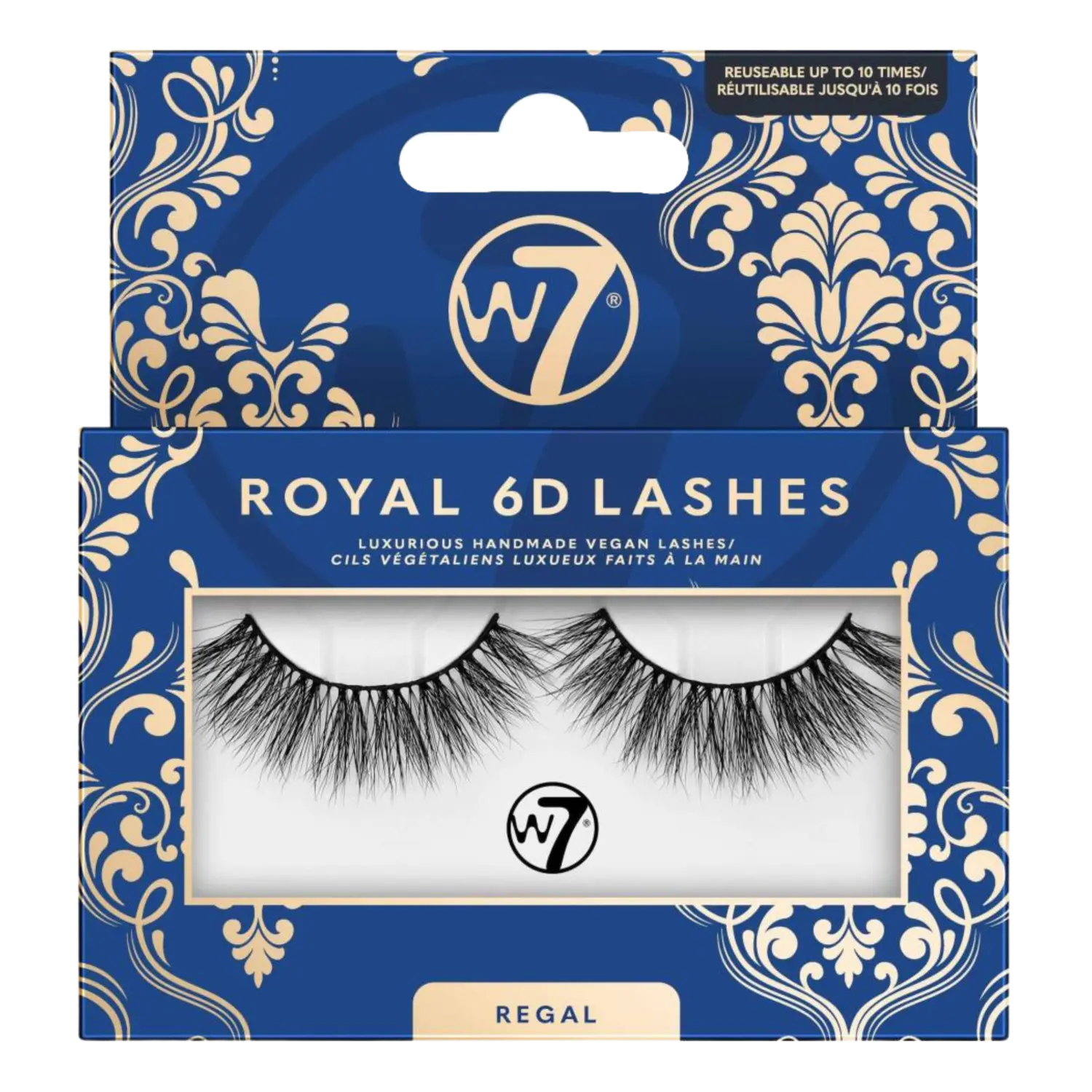 

W7 Royal 6D Lashes королевские ресницы, 2 шт/1 упаковка