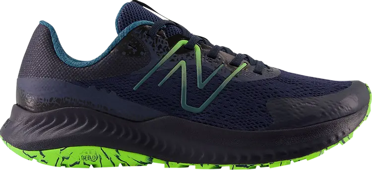 

Кроссовки New Balance DynaSoft Nitrel v5 4E Wide 'Natural Indigo Pixel Green', красный