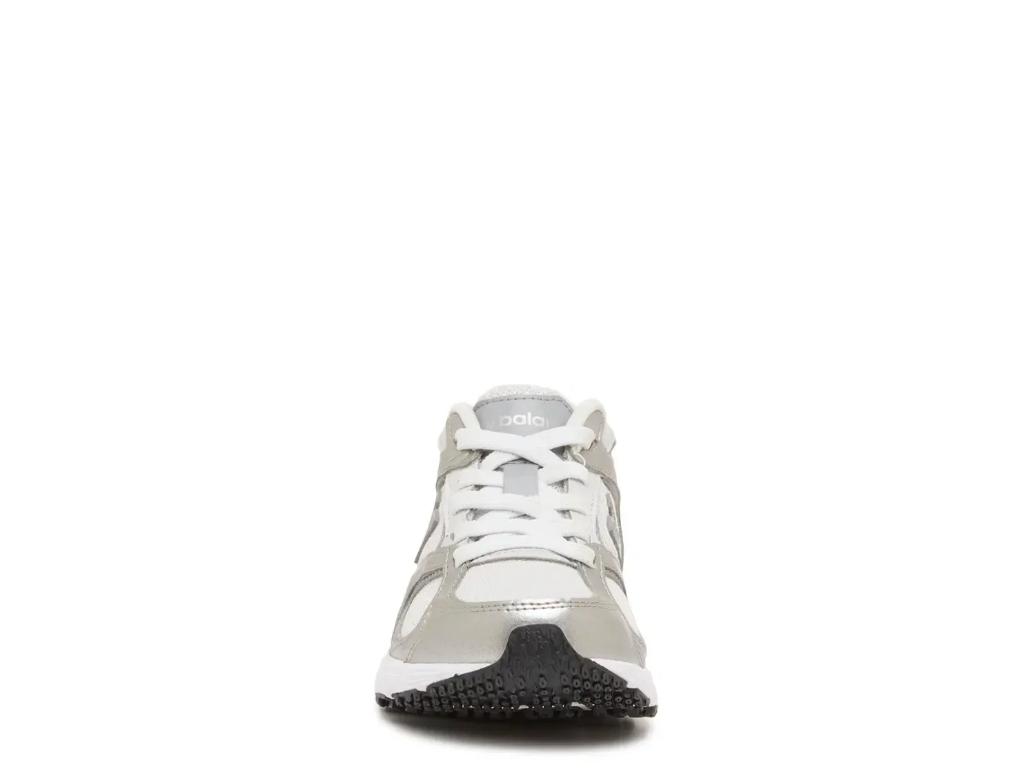 Кроссовки повседневные 408 Slip-On, New Balance, белый/серебристый — фото 2