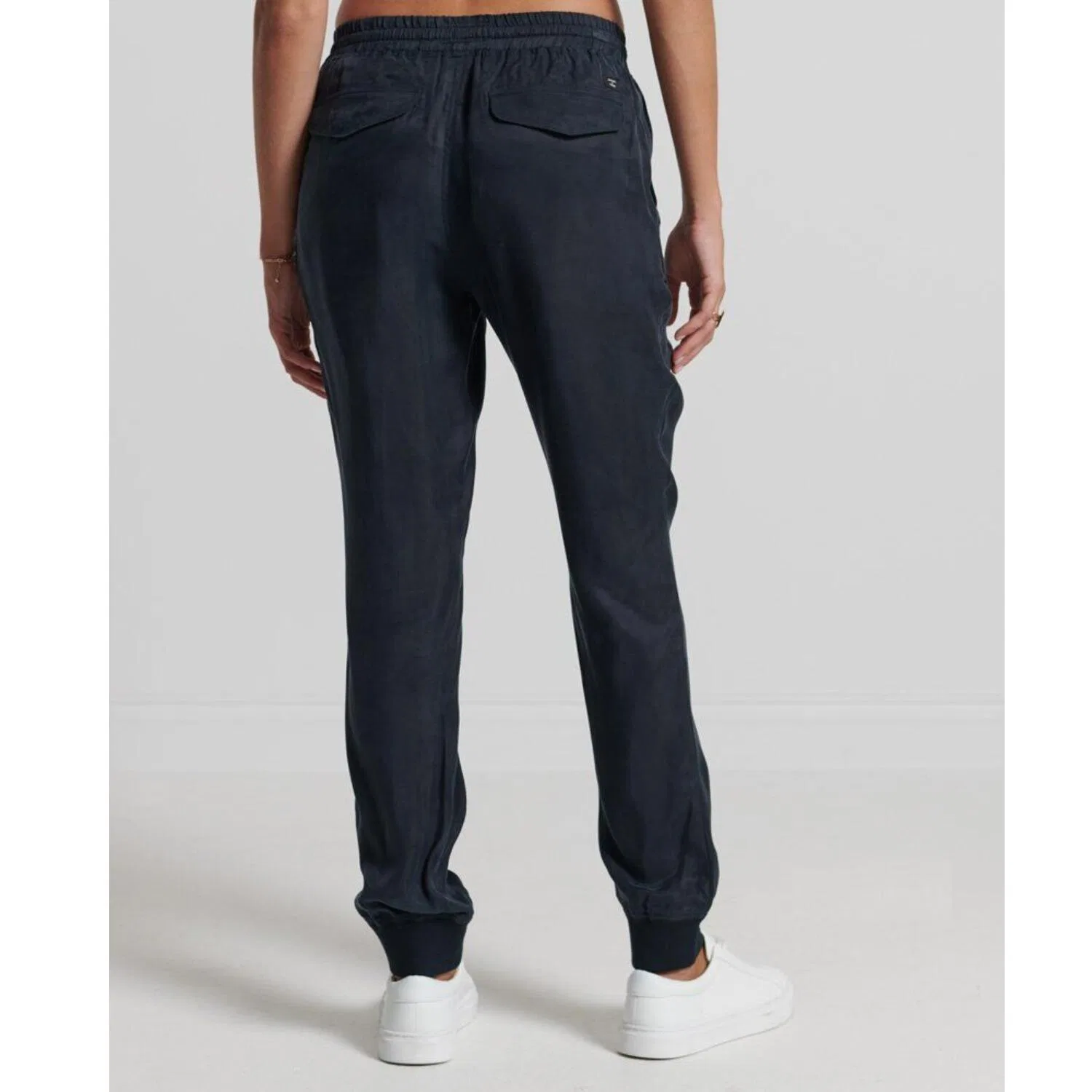 Женские джоггеры с принтом Supro Woven Jogger Superdry, Dunkelblau — фото 2