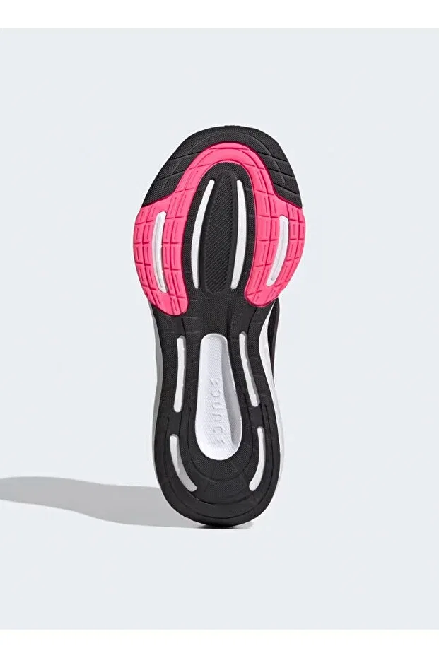 Детские кроссовки для девочек с принтом Ultrabounce J Adidas, Black — фото 3