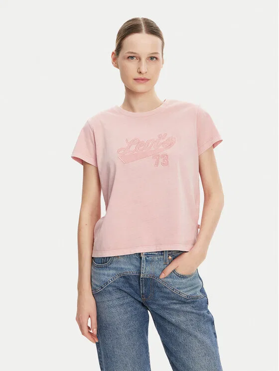 Футболка boxy fit Graphic Levi'S, розовый