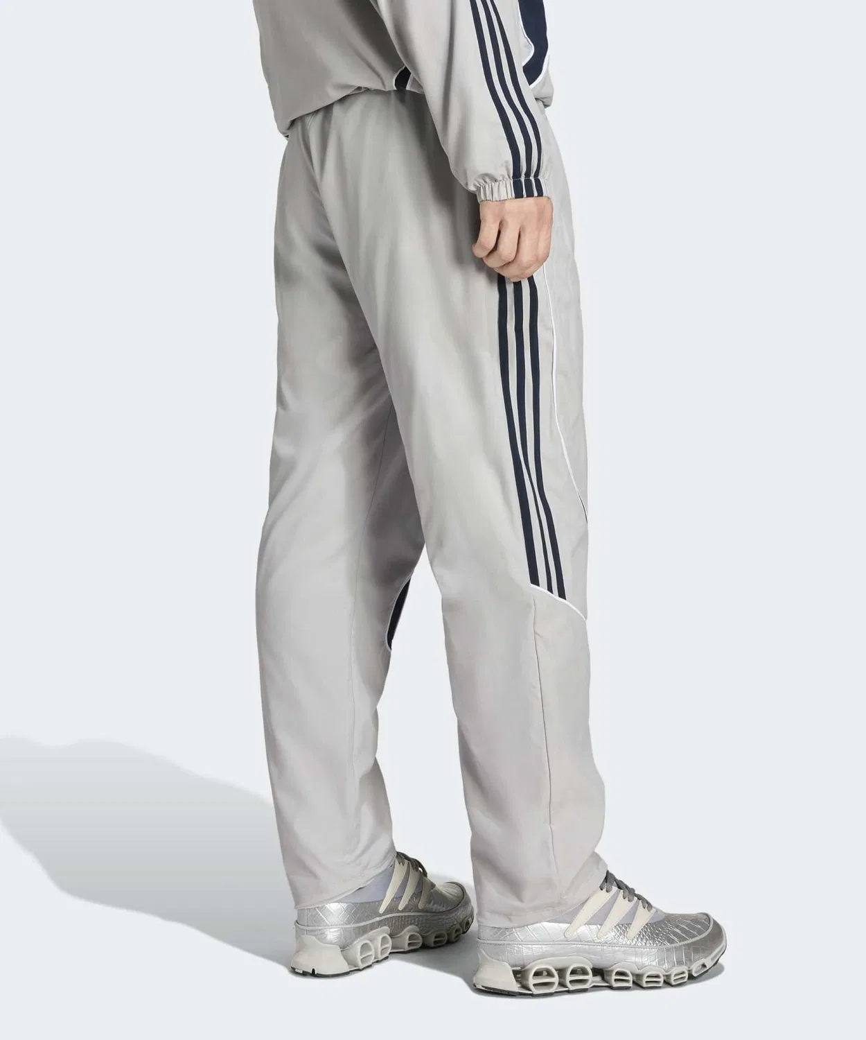 Мужские спортивные штаны свободного кроя Team Geist Adidas Originals, Серый — фото 2