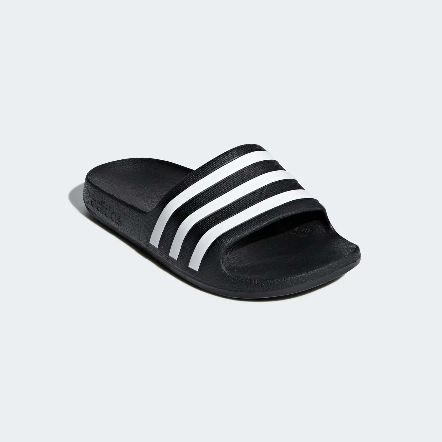Детские шлепанцы с 3-полосным ремешком Adidas Sportswear, Core Black/Ftwr White/Core Black