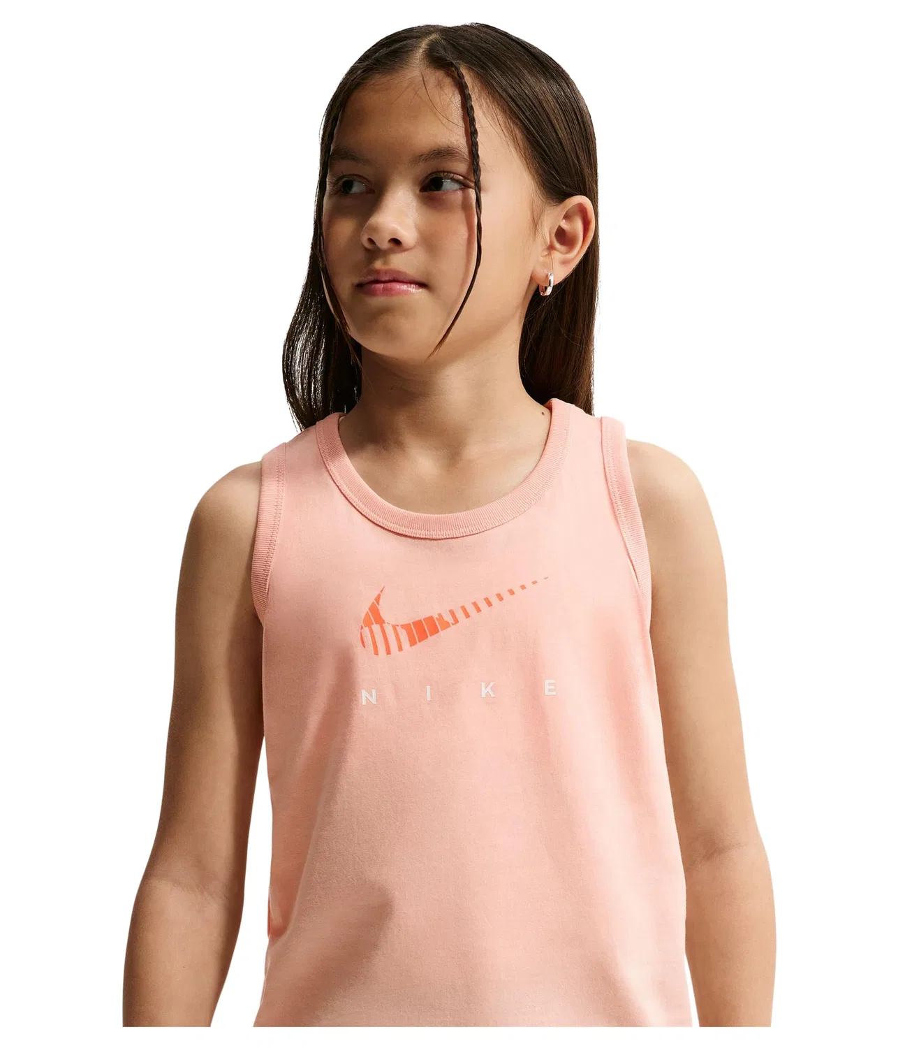 Спортивная майка (для маленьких и больших детей) Nike Kids, Arctic Orange — фото 3