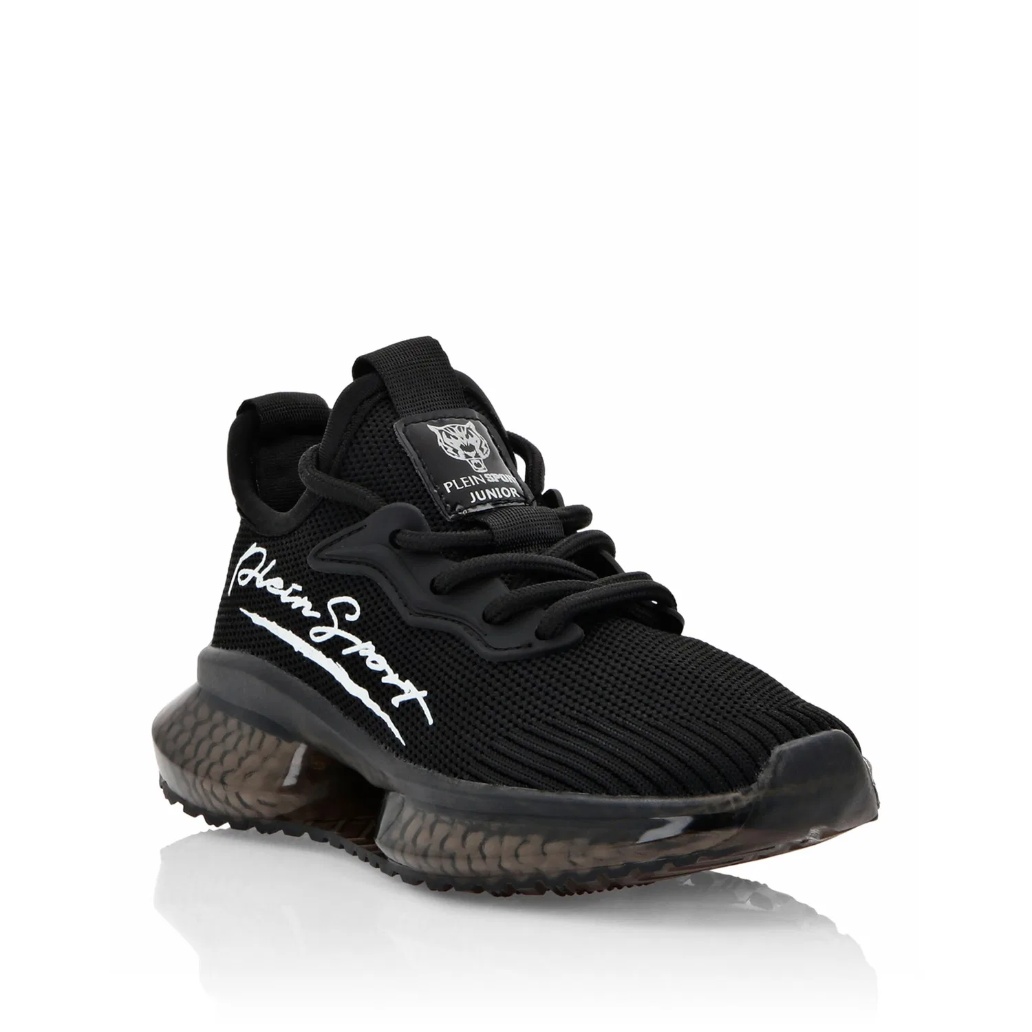 Детские кроссовки с массивной подошвой PLEIN SPORT, Black — фото 3