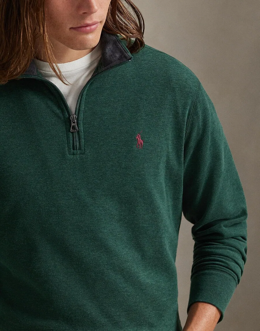 Толстовка Polo Ralph Lauren цвета ели — фото 3