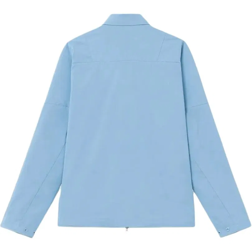 Мужская рубашка с застежкой-молнией Stone Island, Sky Blue — фото 3