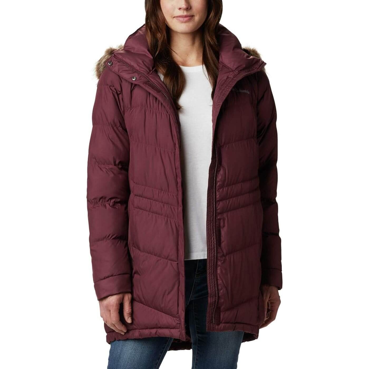 

Куртка Columbia Women's Peak To Park Mid Insulated, бордовый