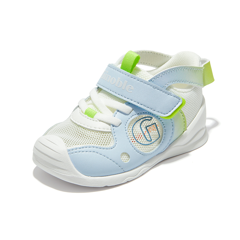 

Дышащие низкие детские туфли Infant And Toddler GINOBLE, белый/синий