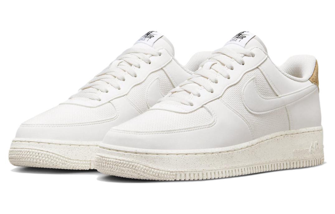 Кроссовки Nike Air Force 1 Low '07 LV8, белый/светло-коричневый — фото 3