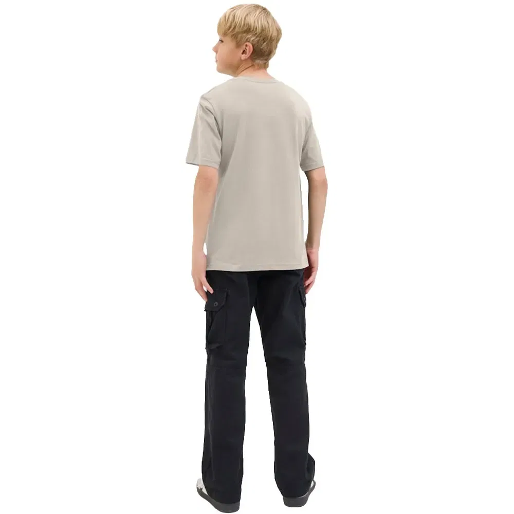 Детская футболка для мальчиков с коротким рукавом Soho Teen Jack & jones, Beige — фото 2