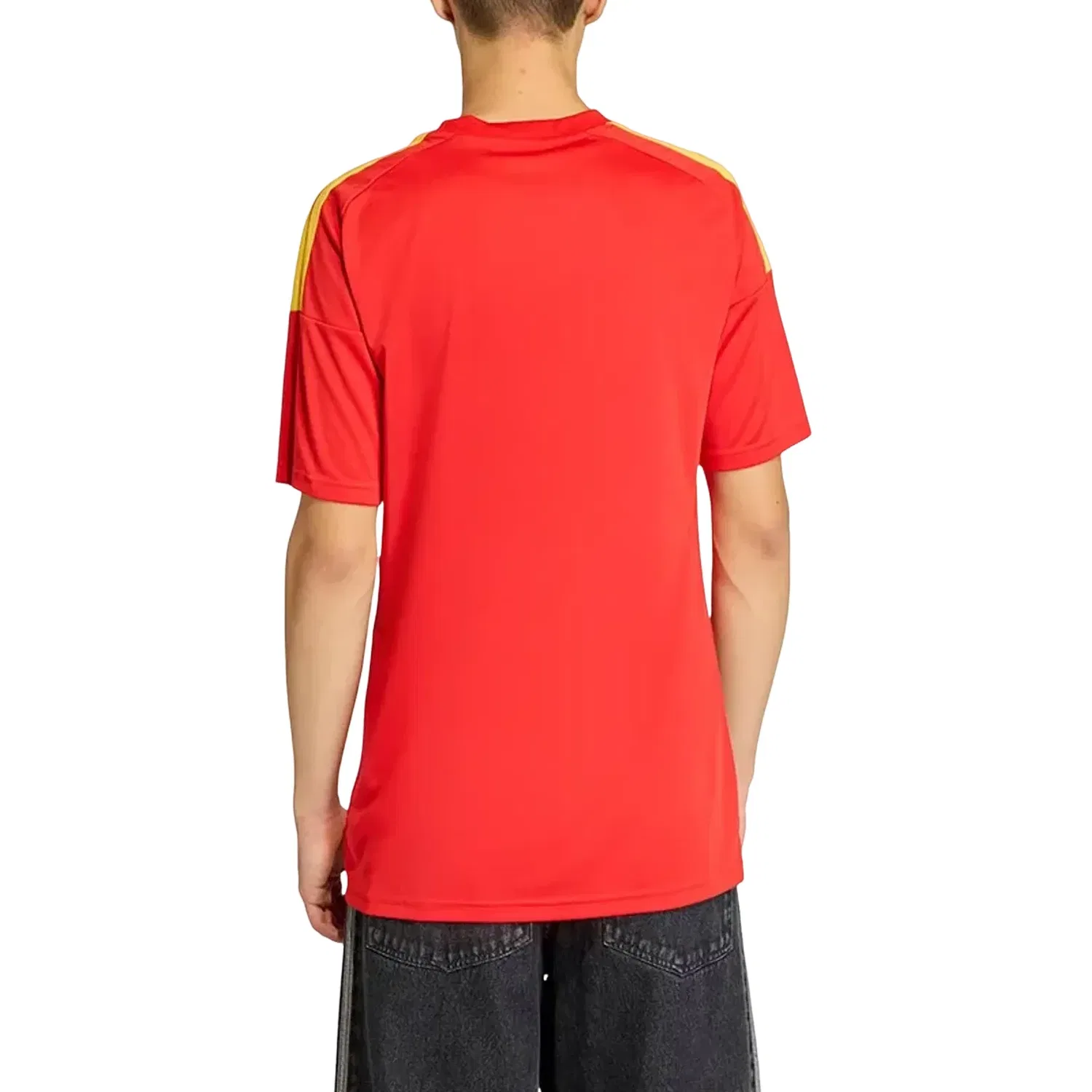Мужская футболка Belgium 26 Home Fan Jersey Adidas, красный — фото 4