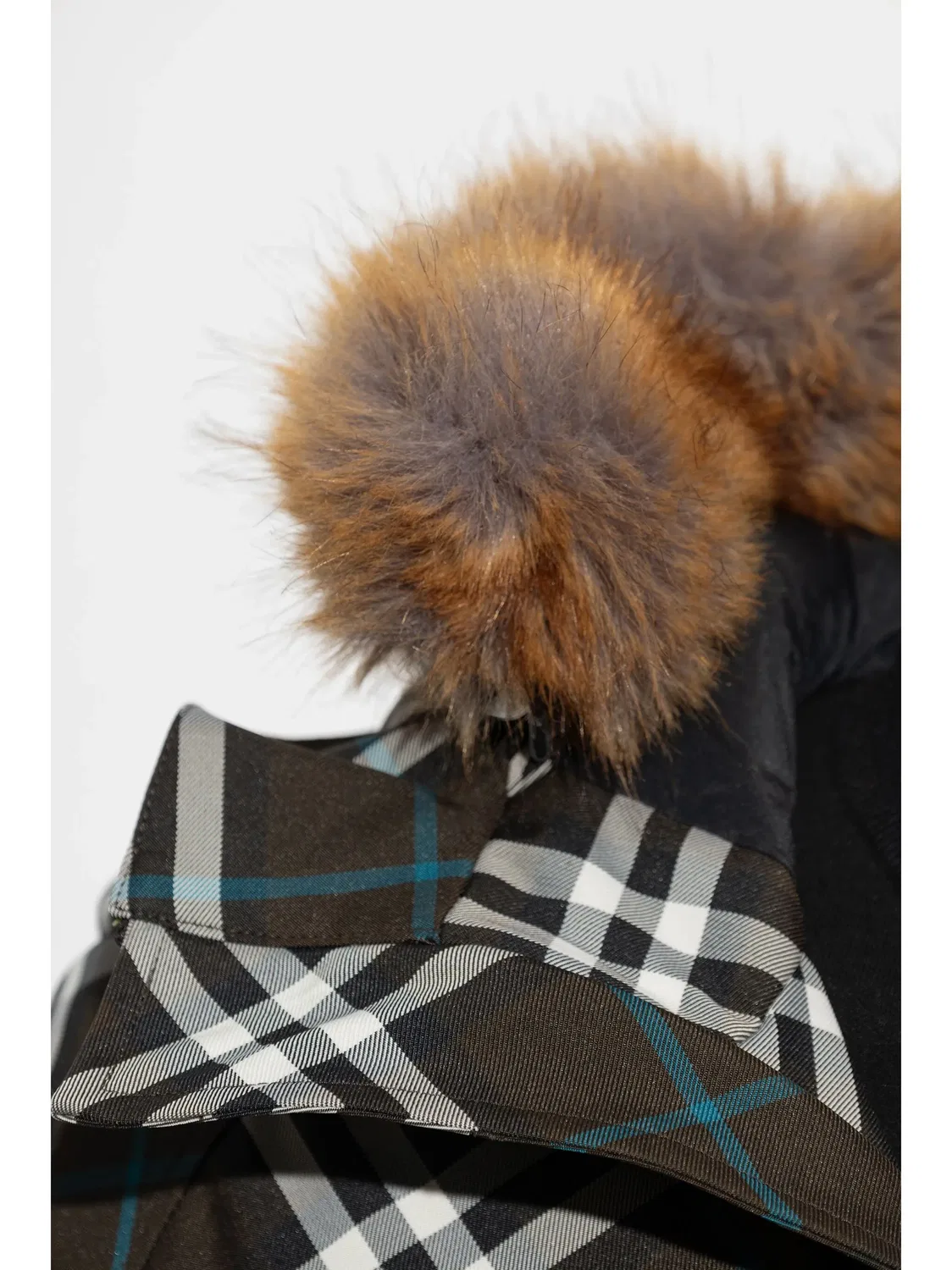 Куртка с подкладкой в клетку Burberry, коричневый — фото 3