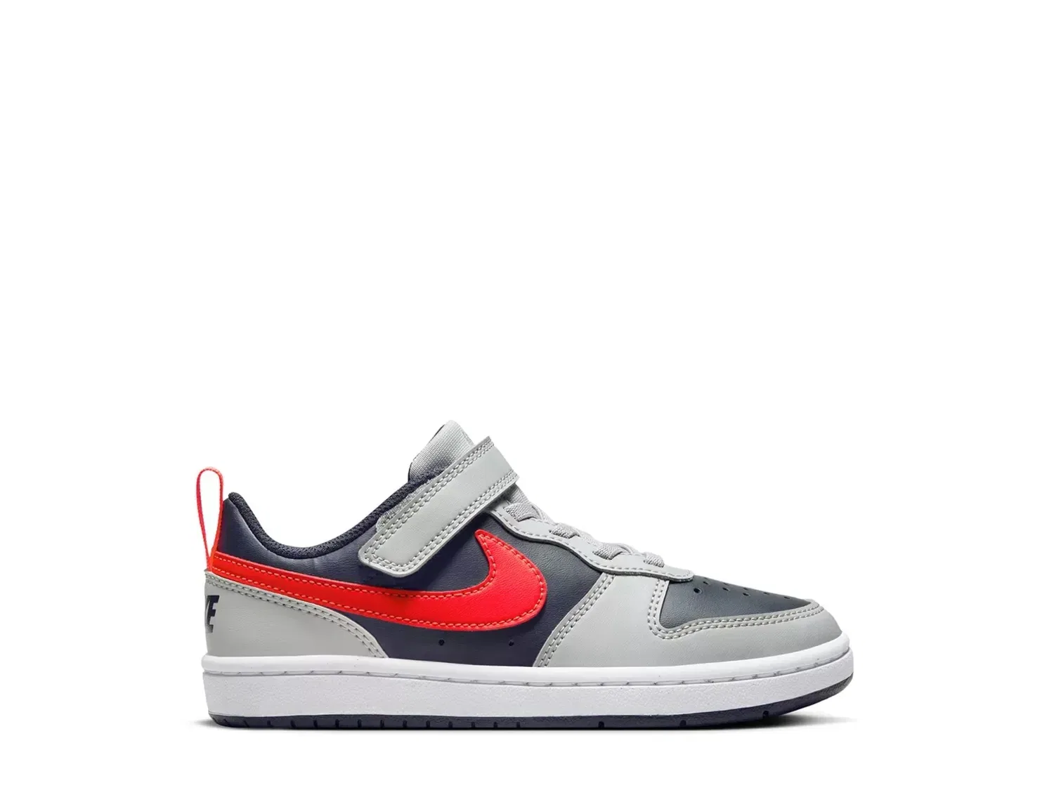Кроссовки Court Borough Recraft Low Sneaker, Nike, серый/красный