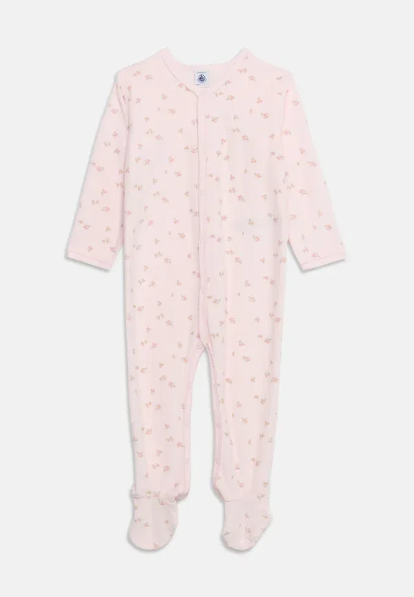 Комплект пижамы цветочный принт Petit Bateau Pink, розовый — фото 3