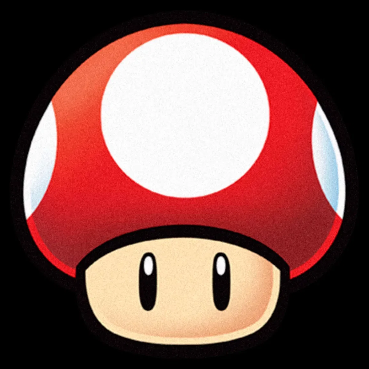 Детское боди с принтом Super Mushroom Nintendo, Black — фото 2