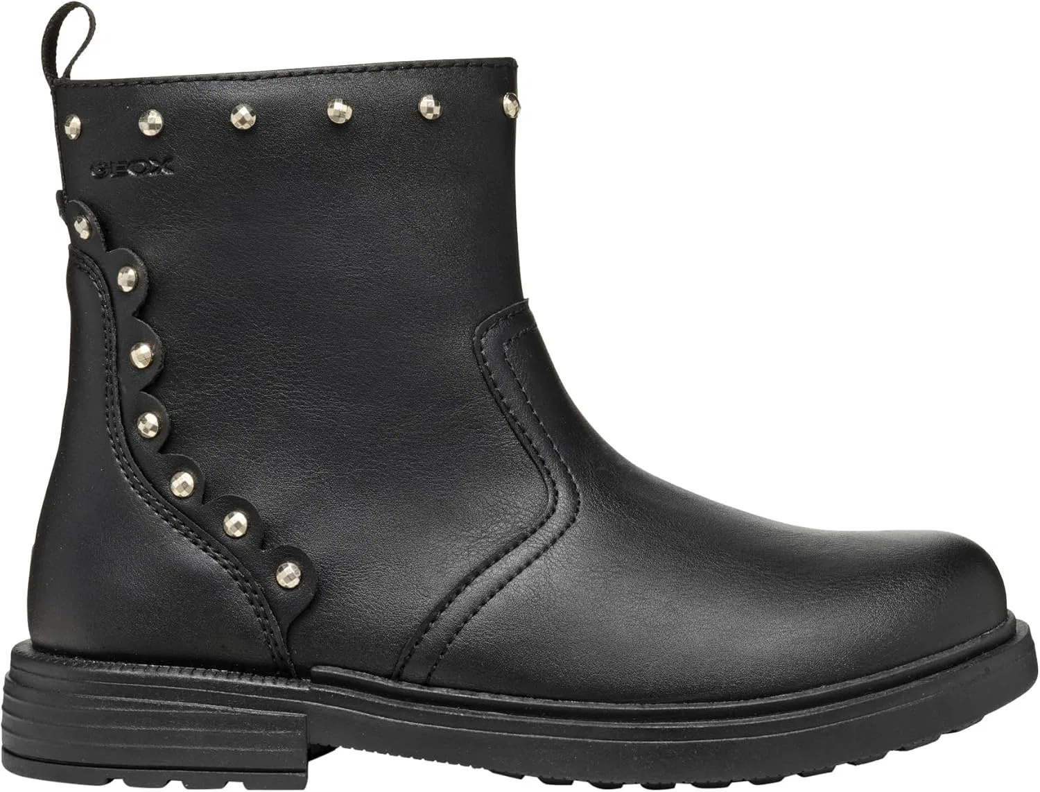 Детские ботинки для девочек Chelsea Geox J Eclair Girl C, Black — фото 4