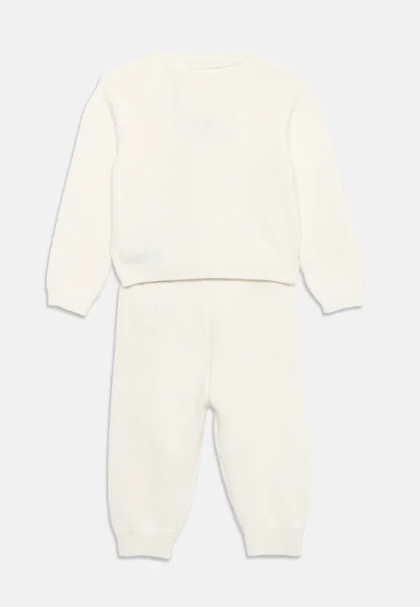 Комплект из кофты и брюк хлопковый Unisex Set - Tracksuit Bottoms Off-White, white, белый — фото 4