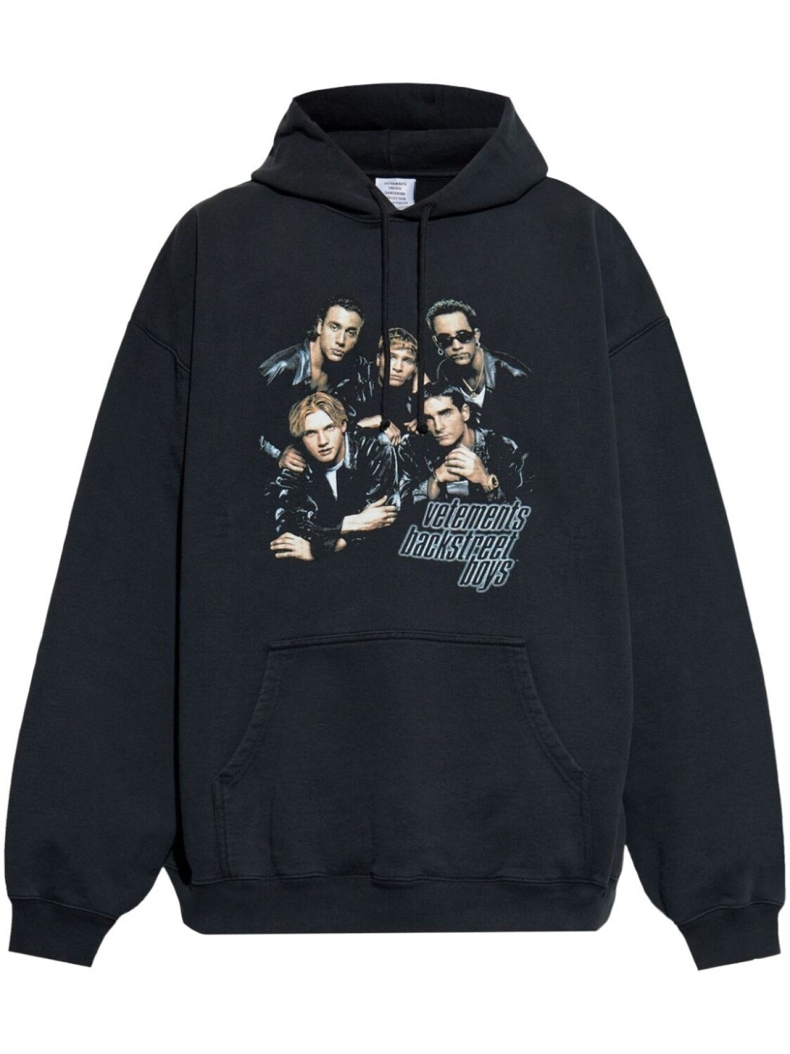 

Толстовка с принтом Backstreet Boys VETEMENTS, черный