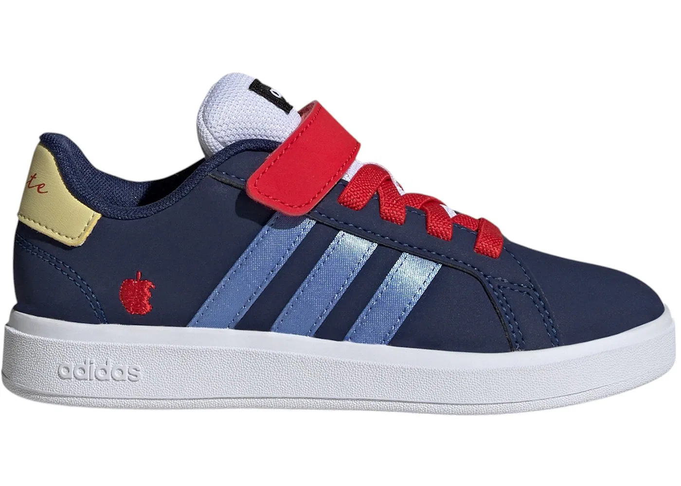 Детские кроссовки Lifestyle Adidas Grand Court 2.0 Disney Jasmine, Dark Blue/Blue Fusion/Better Scarlet