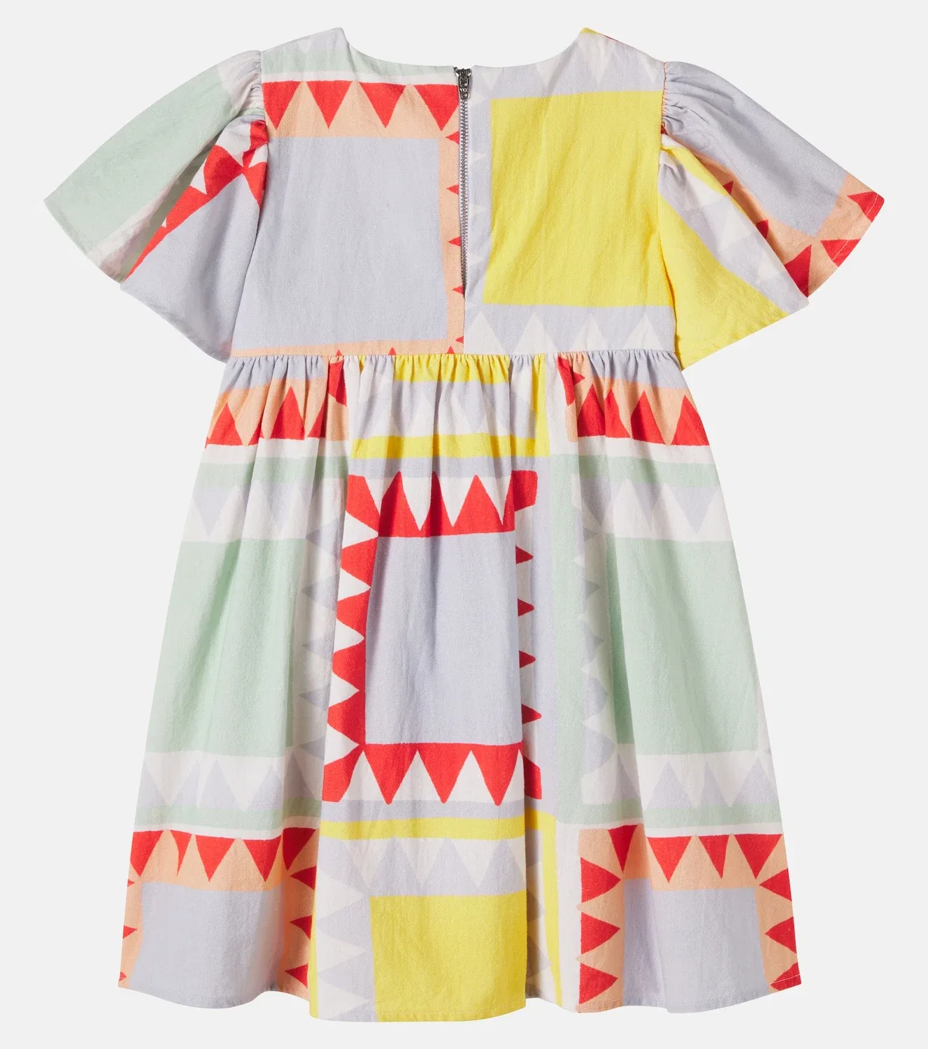 Платье хлопковое Stella Mccartney Kids, мультиколор — фото 3