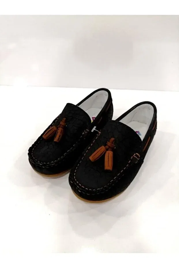 Детские лоферы для мальчиков ортопедические Pine Kids, Navy Blue — фото 3