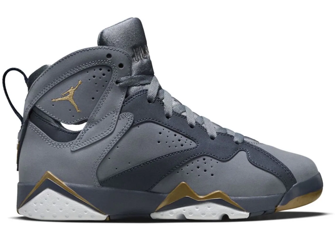 Детские кроссовки Lifestyle Jordan 7 Retro Jordan, Blue Dusk/Metallic Golden Tan-Obsidian-White