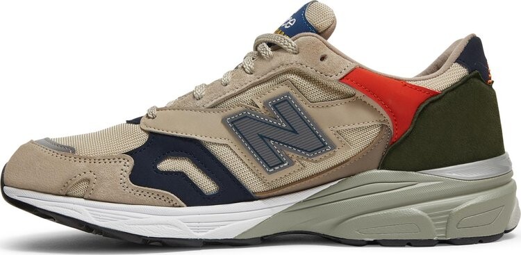 Кроссовки New Balance 920 Made in England 'Sand Dark Green', загар — фото 4