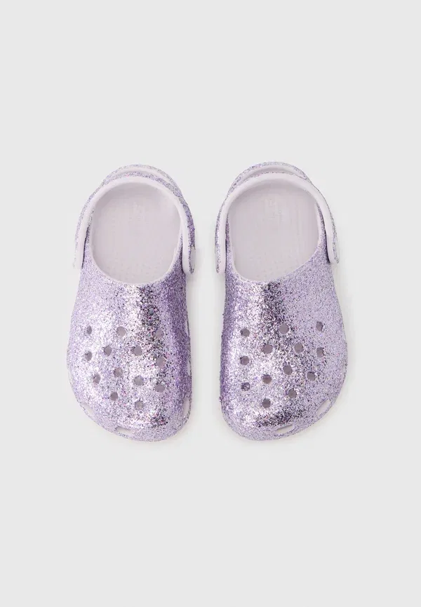 Классические туфли-мюли с крупными блестками Crocs — фото 4