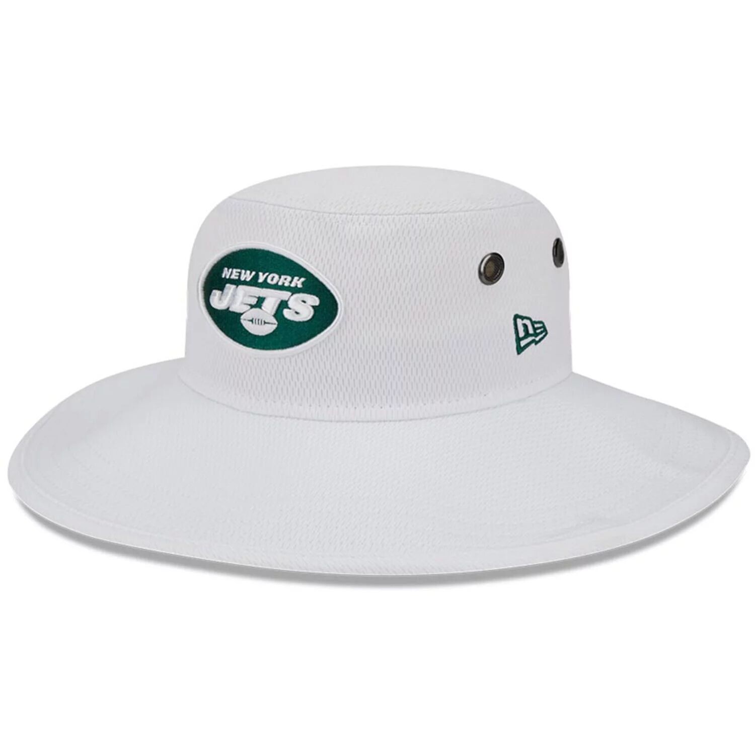 

Мужская панамская панама New Era White New York Jets 2023 NFL Training Camp