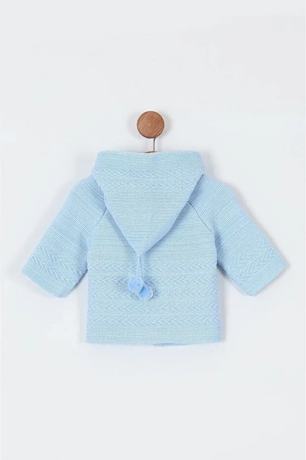 Детский кардиган для мальчиков с длинным рукавом Hobilayfbutik, Blue — фото 3