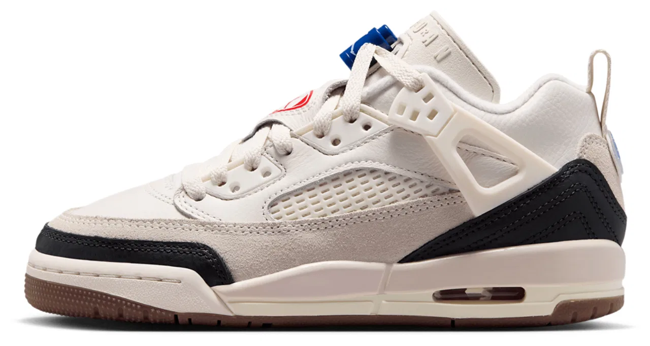 Детские кроссовки для мальчиков с принтом Jordan Spizike Low FC, Jordan, Sail Phantom University Red — фото 2