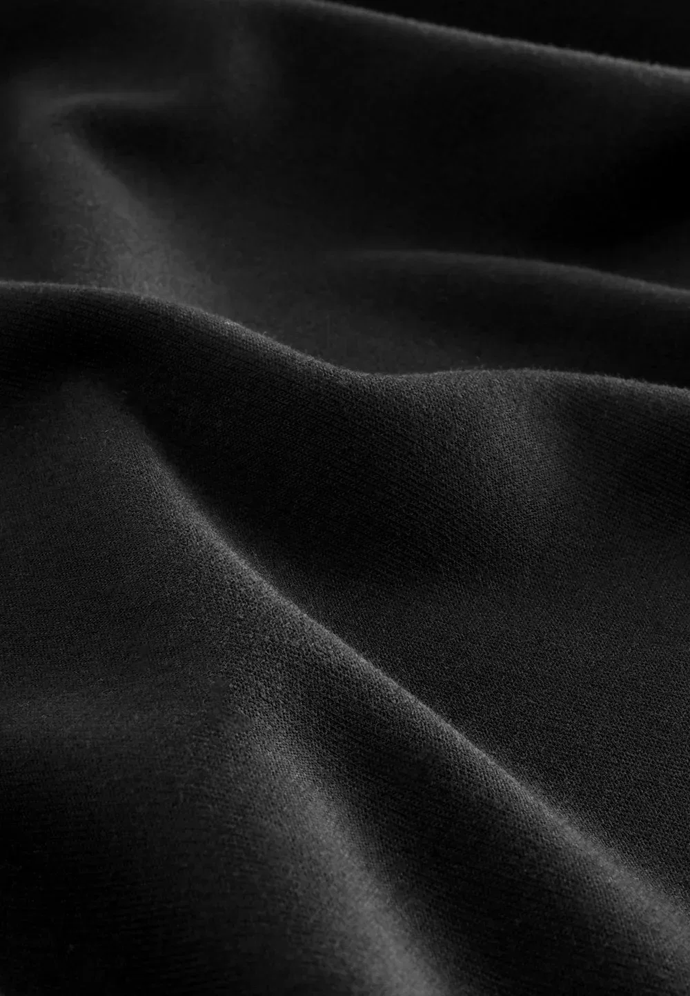 Толстовка стандартного кроя с застежкой-молнией до середины груди Next, Black — фото 3