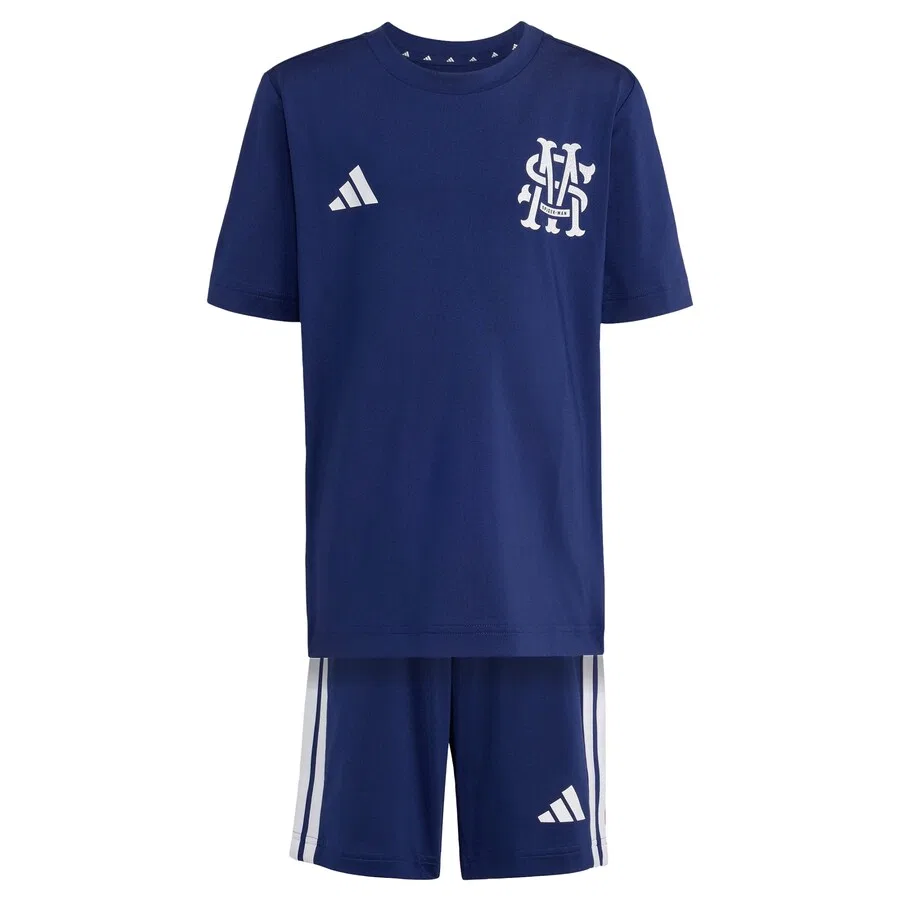 Спортивный костюм ADIDAS SPORTSWEAR «Человек-паук» темно-синего цвета