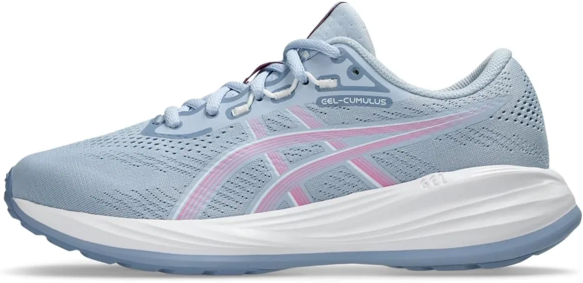 Детские кроссовки для мальчиков Gel-Cumulus 28 GS ASICS, Solid Air/Bubblegum