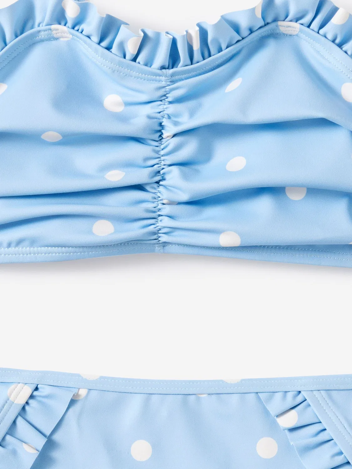 Бикини с оборками Cotton On Blue, синее — фото 2