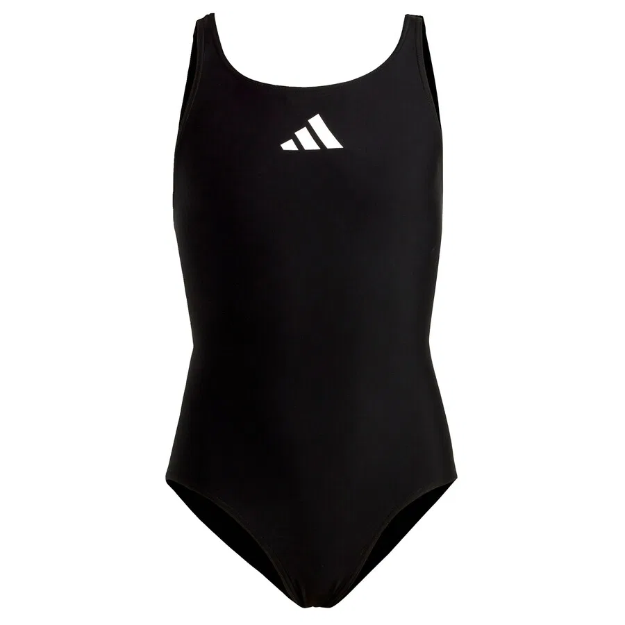 Спортивные купальники ADIDAS PERFORMANCE 'Solid Small Logo' черного цвета
