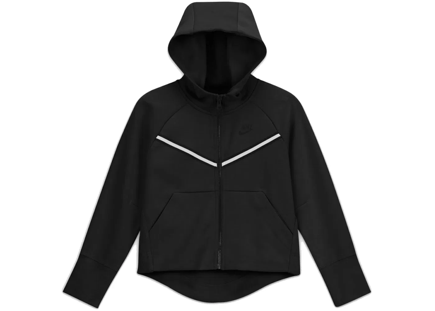 Детская худи Nike Tech Fleece Hoodie, Black/Black
