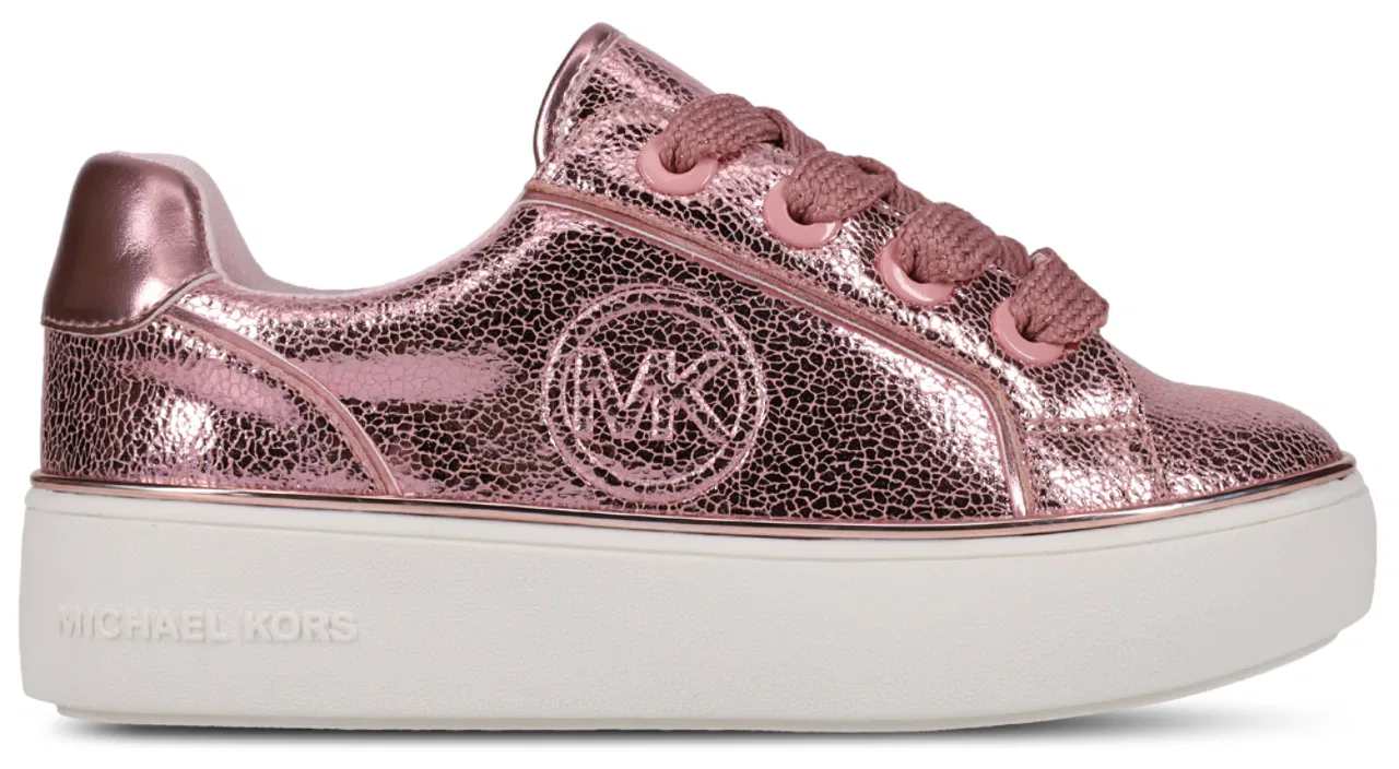 Кроссовки для девочек Jordana Mcclain Michael Kors, цвет Light Pink Metallic