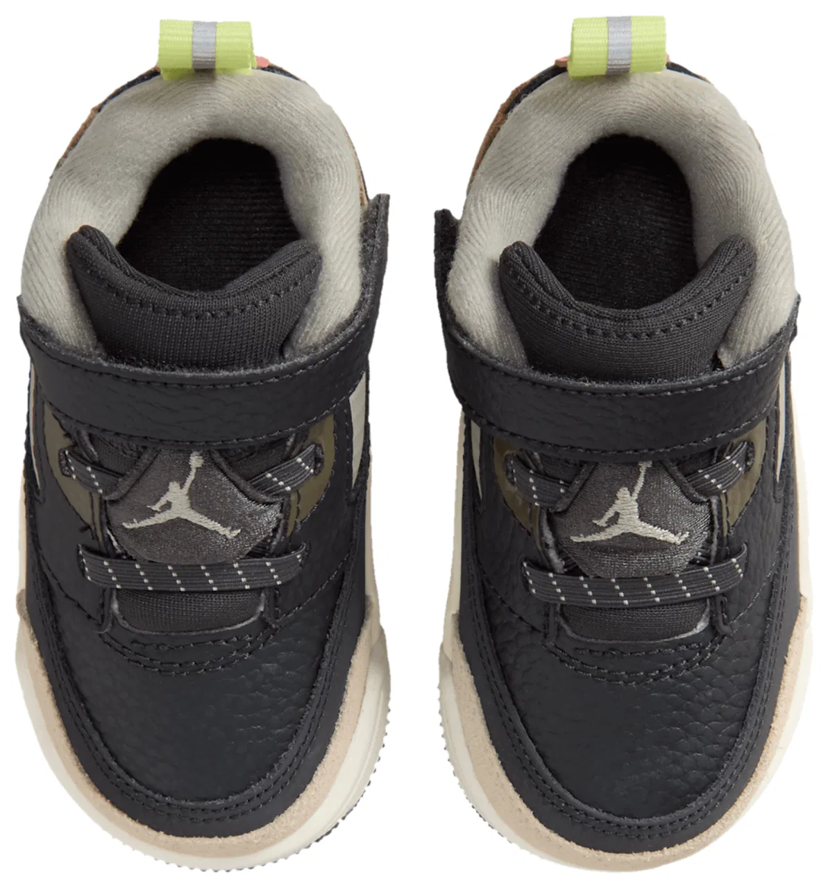 Кроссовки для мальчиков Spizike Low Jordan, цвет Anthracite/Lt Wild Mango/Spruce Fog — фото 4