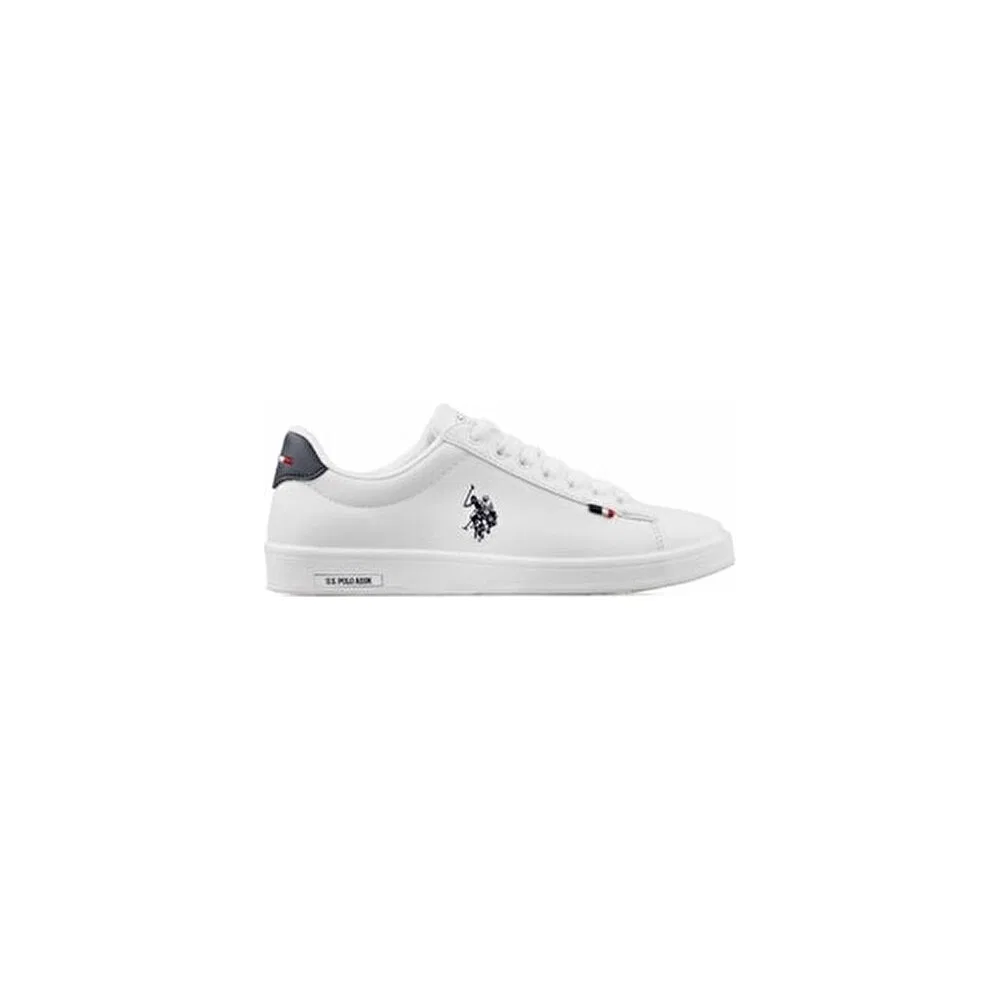 Детские спортивные кроссовки с шнуровкой, белые, модель Franco, U.S. Polo Assn
