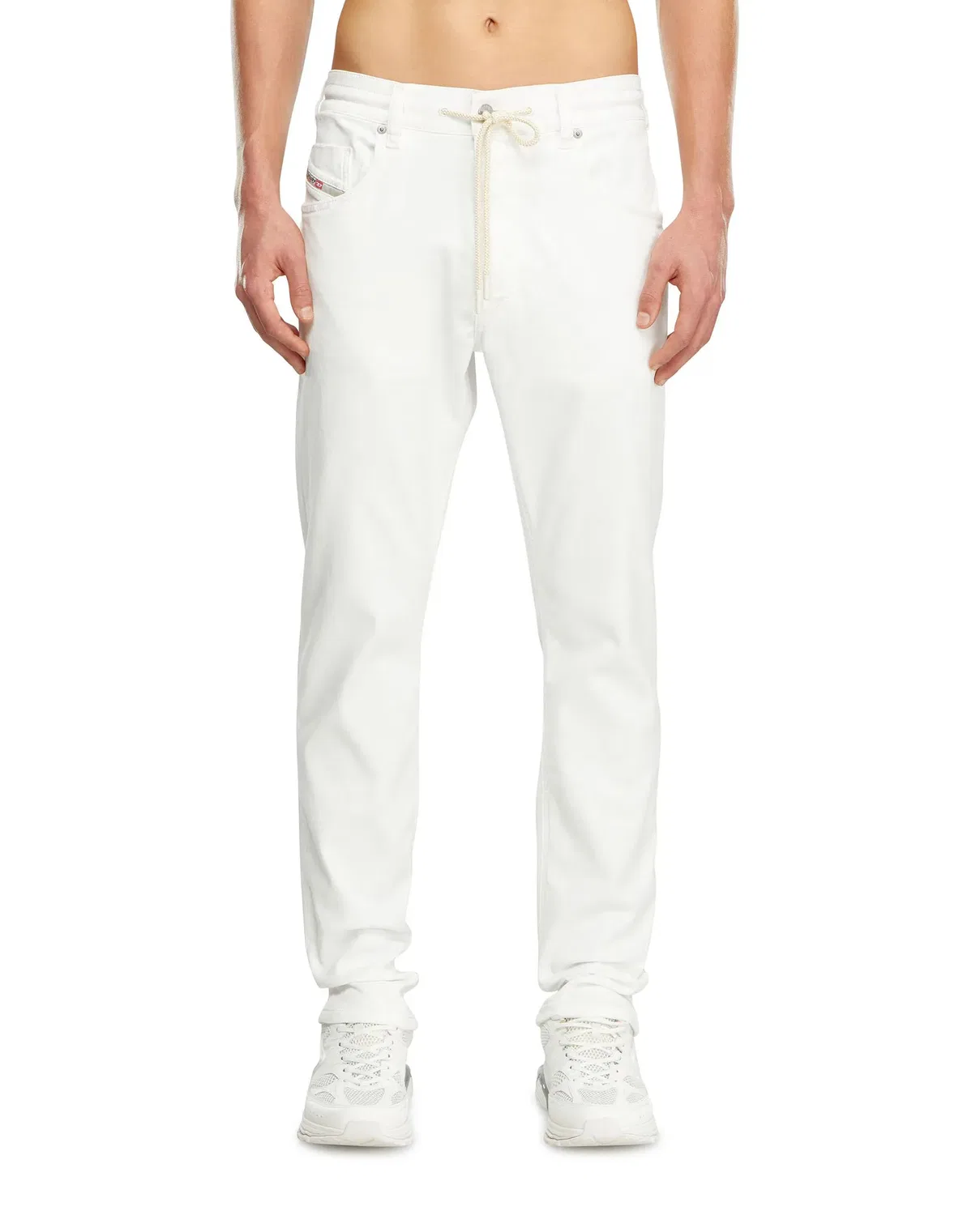 Мужские джинсы regular fit JoggJeans D-Krooley Joggjeans Diesel, Blanco
