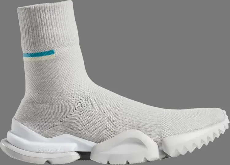 

Кроссовки sock run.r 'light grey' Reebok, серый