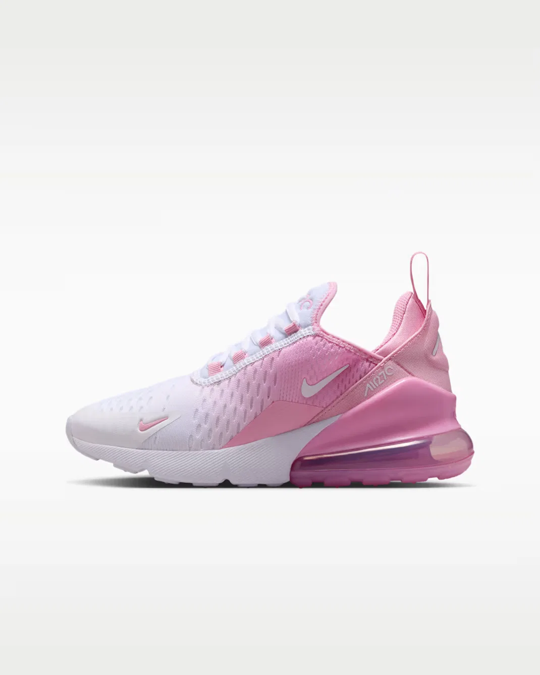 Кроссовки для детей постарше Nike Air Max 270, Pink Rise/White