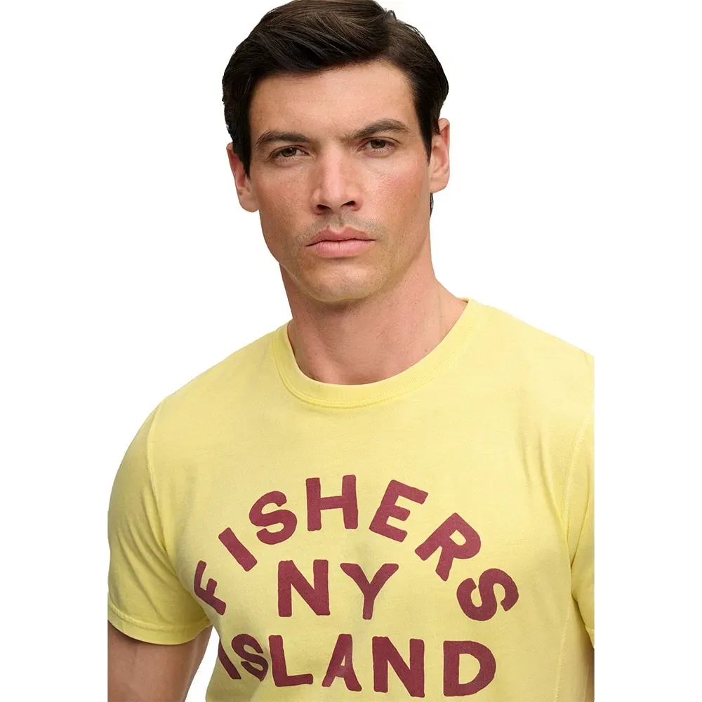 Мужская футболка с коротким рукавом Outdoor Type Superdry, Yellow — фото 4