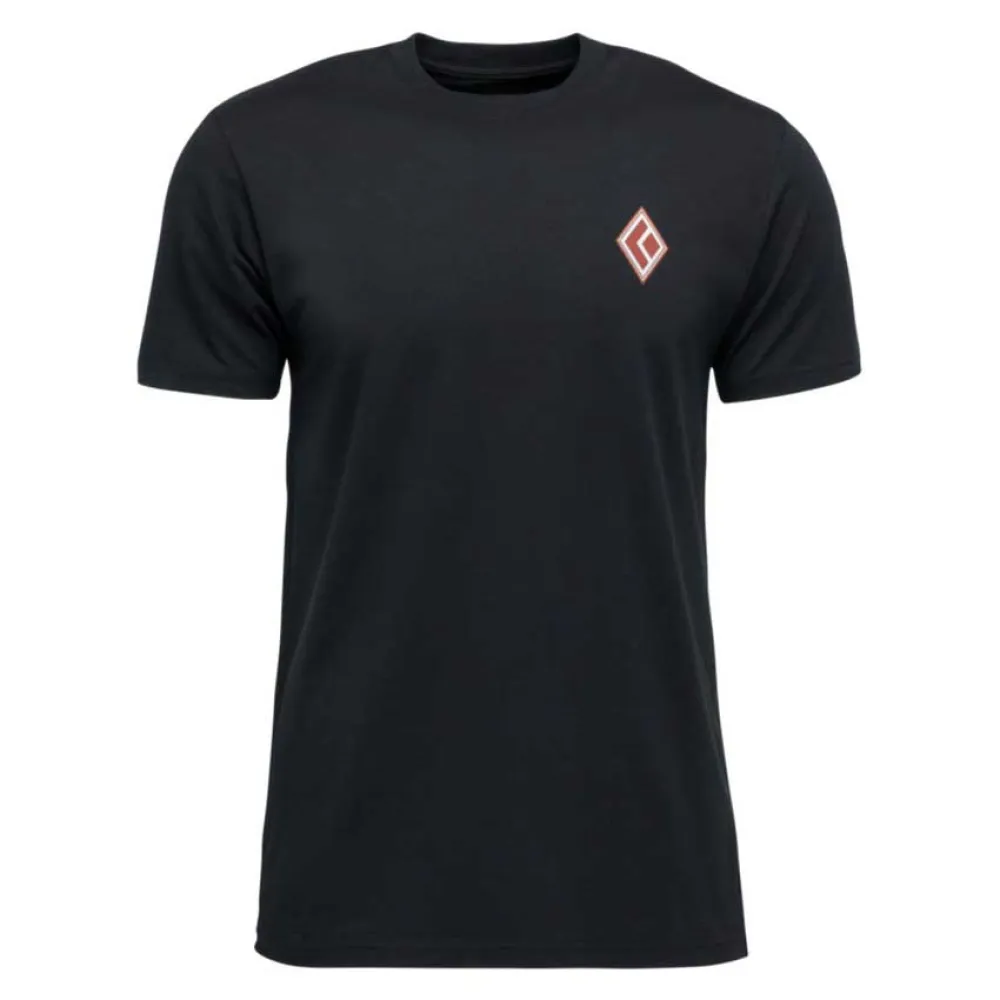 

Футболка с коротким рукавом Black Diamond Heritage Alpinist, черный