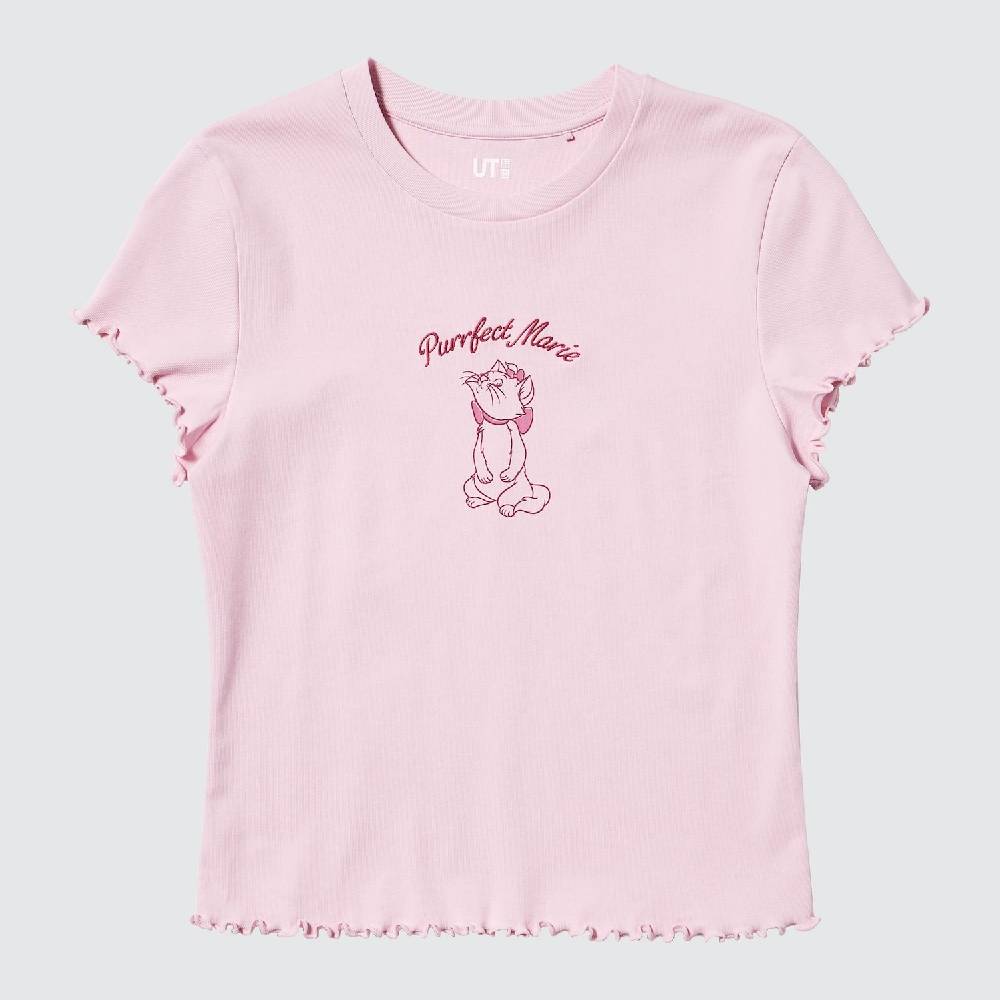 Мини-футболка Uniqlo Disney Pixar UT, 10 розовый